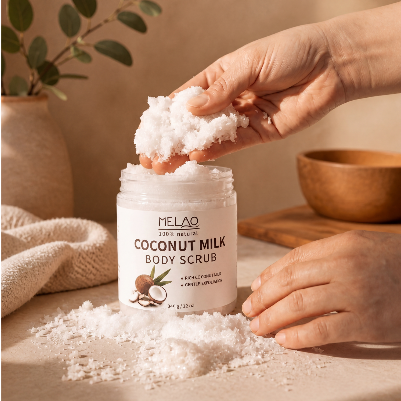 Premium Coconut milk Body Scrub 340g
